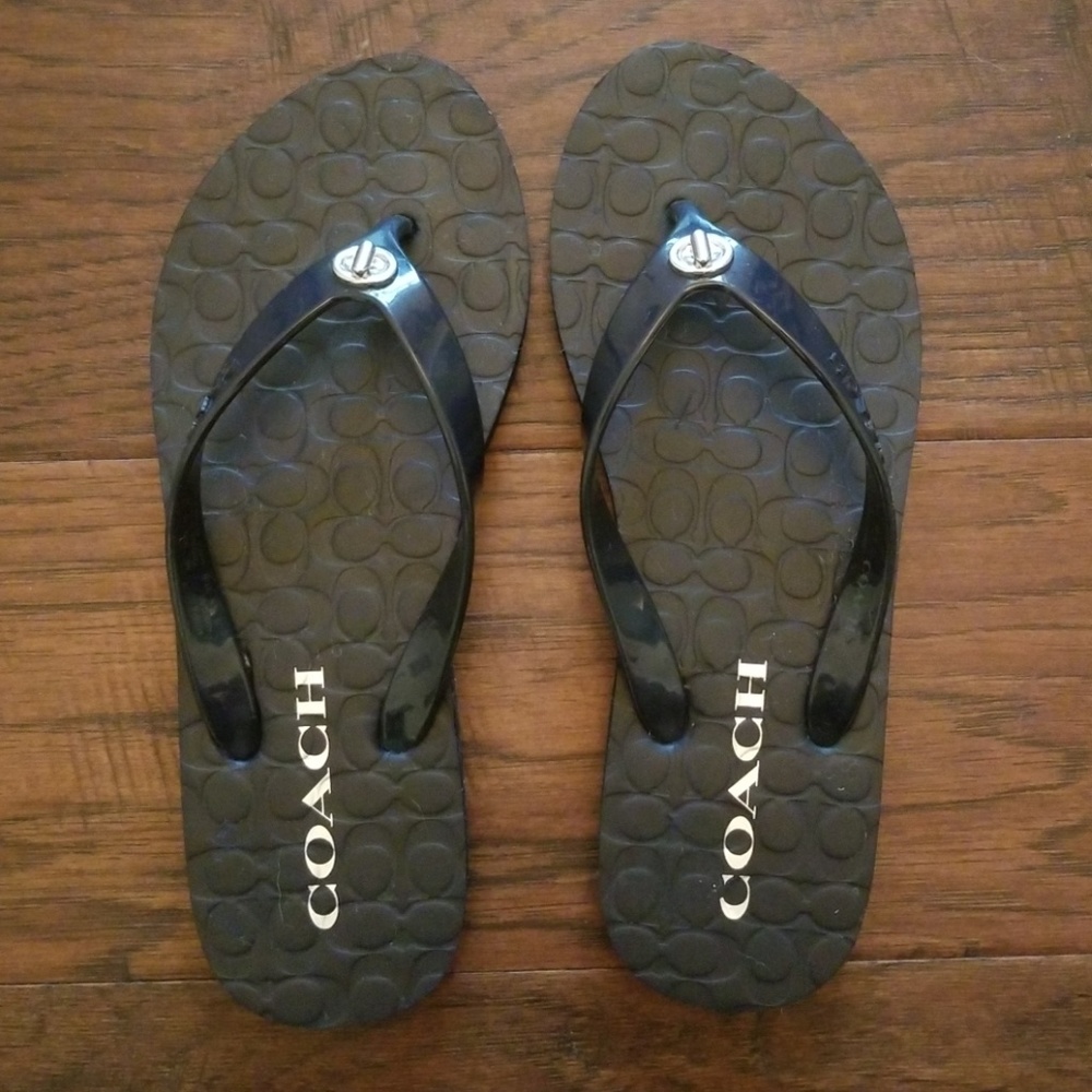Size 5 Women's Coach Flip Flops